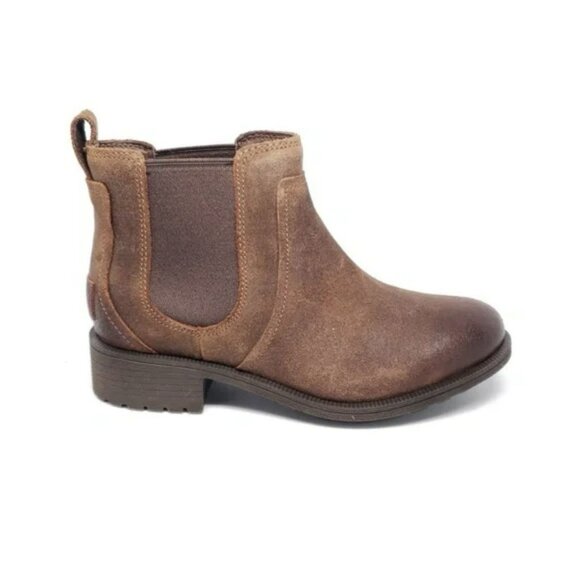 Ugg Australia Bonham Lined Leather Chelsea Boots Size 7 EUC - Picture 1 of 7